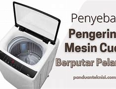 Pengering Mesin Cuci Polytron Berputar Pelan